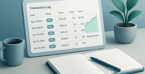 Ilustrační náhled k článku Jak evidovat nákupy akcií a investiční transakce bez zmatku